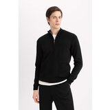 Defacto Standard Fit Stand Collar Zipper Sweater | ePonuda.com