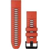 Garmin QuickFit 26 remen za sat, silikon plameno crvene/tamnosive boje | shoptok.hr