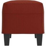  Klupa crvena boja vina 70 x 35 x 41 cm od umjetne kože | shoptok.hr