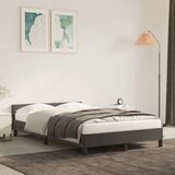 Furnova Posteljni okvir brez vzmetnico temno siva 120x190 cm žamet, (21937324) Cene