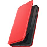 AVIZAR Denarnica etui za Samsung Galaxy S25 FE magnetni s stojalom za video, Rdeča, (5000189634) | Shoptok.si