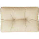  Jastuk za palete bež 60 x 40 x 12 cm od tkanine | shoptok.hr