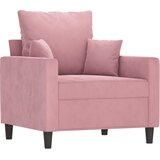  4-dijelni set sofa s jastucima ružičasti baršunasti | shoptok.hr