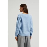 Marisse Women's Sweater Z-Sw-4524 L.Blue Mel | shoptok.hr