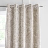 Catherine Lansfield Bež zavjese u setu 2 kom 229x229 cm Crushed Velvet – Cijene