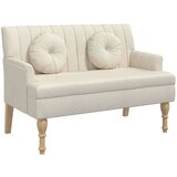  Klupa s jastucima boja platna 113 x 64 5 x 75 5 cm od tkanine | shoptok.hr