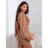Edoti Women's mini dress with wide straps and v-neck ROSE DL | Eponuda.ba