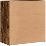  Komoda 2 kom boja dimljenog hrasta 79x38x80cm konstruirano drvo | shoptok.hr