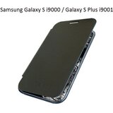  Preklopni ovitek / etui / zaščita za Samsung Galaxy S i9000 / S Plus i9001 - črni | Shoptok.si