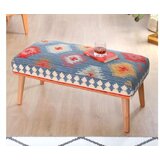 Atelier Del Sofa klupa Beshir, 91x46x42 cm, Plava | Eponuda.com