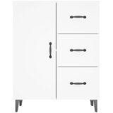  Komoda bijela 69,5x34x90 cm od konstruiranog drva | shoptok.hr
