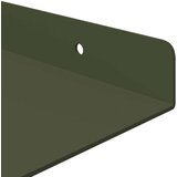  Lebdeća polica 2 pcs Maslinasto zelena 60 x 18 x 2 5 cm Čelik - Maslinovo zelena 60 x 18 cm 2 | shoptok.hr