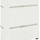  Stalak za kišobran s pohranom Bijelo 15,5 x 15,5 x 49 cm Čelik | shoptok.hr