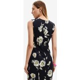 Desigual Haljina žuta / crna / bijela | shoptok.hr