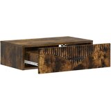 Stolna montirana na zid Dimljeni hrast 59 x 34 5 x 17 cm | shoptok.hr