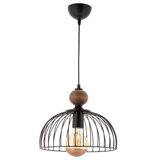 Opviq dorris wood - black, natural blacknatural chandelier | Eponuda.com