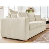 Bobochic Paris Krem sklopiva sofa od samta 225 cm Augustin – | shoptok.hr