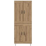  Highboard Umjetnički hrast 69,5 x 34 x 180 cm Konstruirano drvo | shoptok.hr