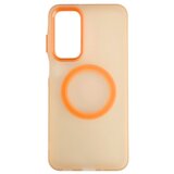  silikonska futrola magsafe fluro color samsung A16 narandžasta Cene