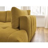 Bobochic Paris Senf žuta sklopiva/s prostorom za odlaganje kutna garnitura (s desnim kutom/u obliku slova L) Fuji – | shoptok.hr