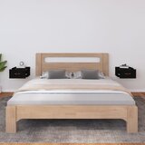  Zidni noćni ormarići 2 kom Crna 40 x 29,5 x 22 cm | shoptok.hr