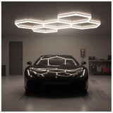  LED plafonsko svetlo HEXLINE LED/216W/230V 4000K 208x300 cm bela Cene
