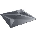 vidaXL Stenski paneli 24 kosov sivi 50x50 cm XPS 6 m² zvezda | Shoptok.si