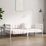  Dnevni krevet bez madraca bijeli 80 x 200 cm masivna borovina | shoptok.hr