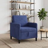 SOFA s pohranom Policijska plava 72 x 78 x 87 cm Poliester | Shoptok.si