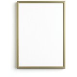 Metalni ram zlatne boje sa pleksiglasom | 29.7x42 cm