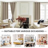 DWCN set 2 zatemnitvenih termo zaves z obročki - 228 × 167 cm | Shoptok.si
