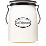 Milkhouse Candle Co. Creamery Sweet Tobacco Leaves dišeča sveča Butter Jar 624 g Cene