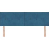  Uzglavlje Tamno plava 144 cm Baršun | shoptok.hr