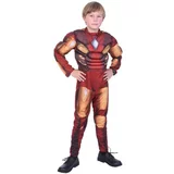Unika Otroški pustni kostum Hero mišice - rjave barve