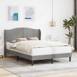  Krevetna konstrukcija Svjetlosiva 140 x 200 cm Baršun | shoptok.hr