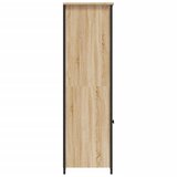  Visoka komoda boja hrasta 62 x 36 x 121,5 cm konstruirano drvo | shoptok.hr