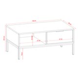  Klub stolić AUSTIN 100 - bijela - zlatna | shoptok.hr