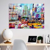 WALLXPERT UV-734 70 x 100 Multicolor Decorative Tempered Glass Painting | ePonuda.com