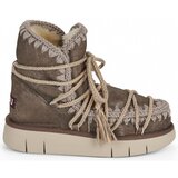 Mou BOUNCE BOOT SCOUBIDOU LACE SPECIAL LEATHER Smeđa | shoptok.hr