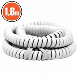 Nexus spiralni telefonski kabel - 4P / 4C - 1,8 m | Shoptok.si