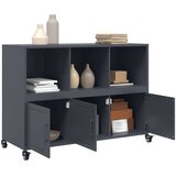  Komoda antracit 100,5x39x72 cm od čelika | shoptok.hr