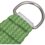  Senčno jadro 160 g/m² svetlo zeleno 2,5x2,5x3,5 m HDPE, (20965704) | Shoptok.si