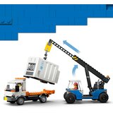 Lego LEGO® City - Pristaniški tovorni vlak z žerjavom in tovornjak (60509) | Shoptok.si