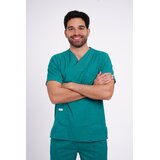 Pureboks Muški gornji deo medicinske uniforme, Zeleni Cene