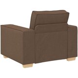  Set sofe od 3 dijela s jastucima smeđi tkanina | shoptok.hr