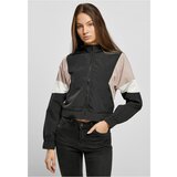 UC Curvy Ladies Short 3-Tone Crinkle Jacket black/duskrose/whitesand | shoptok.hr