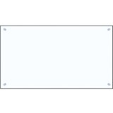 vidaXL Kuhinjska zaščitna obloga prozorna 90x50 cm kaljeno steklo | Shoptok.si