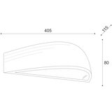  Brilagi - LED RGBW prigušiva zidna svetiljka CARVALHO 1xE27/15W/230V Wi-Fi hrast | Eponuda.com
