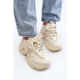 Boto Women's sneakers with chunky sole, beige Windamella | shoptok.hr