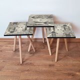 Hanah home set klub stočića 3Shp57, 3 komada, Tirkizna | ePonuda.com